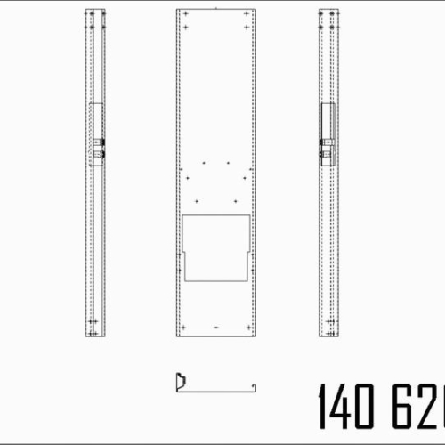 140626113 - SIDE PANEL RIGHT COMPL.. F.FUEL HOSE COLUMN S MPD OR